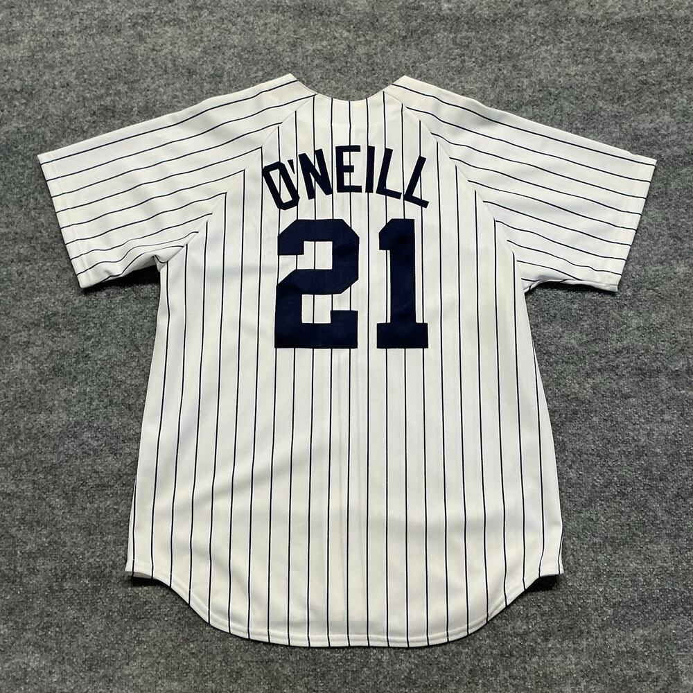 Vintage Majestic New York Yankees O'Neill #21 Baseball Jersey Size L